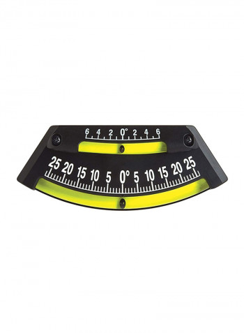 Glass Tube Inclinometer 13 x 2.2 x 5.3centimeter