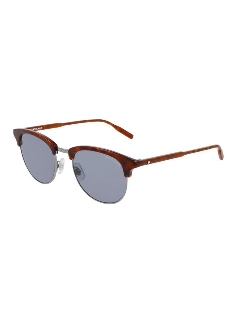 Men's UV Protected Clubmaster Sunglasses - Lens Size: 51 mm