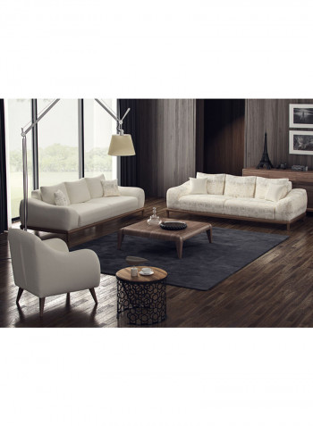 Natali 3-Seater Sofa Beige