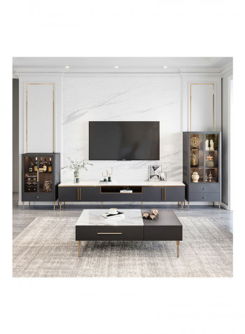 Tv Stand By Neo Front White 200×40×50cm