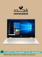 Renewed - Pavilion X360 14M-DH1003DX (2020) Laptop With 14-Inch Touchscreen Display, Intel Core i5 Processor/10th Gen/8GB RAM/256GB SSD/16GB Intel UHD Graphics Warm Gold