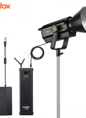 VL300 5600K LED Video Light Kit Black/White