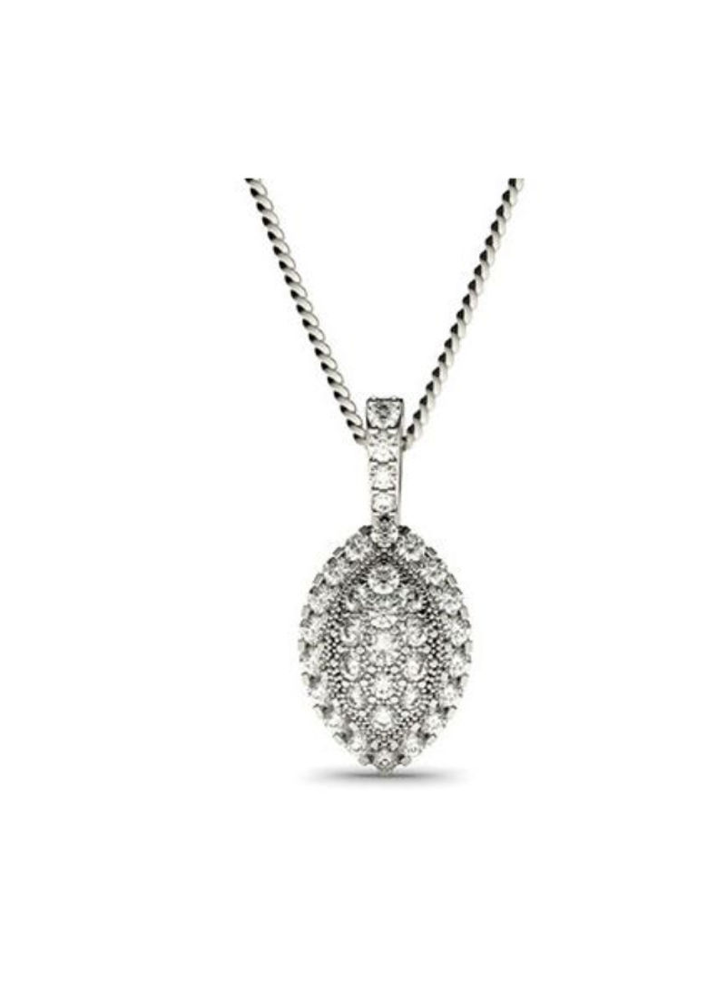 Amalfi Diamond Pendant Witn Chain