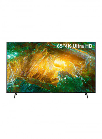 65-Inch 4K Ultra HD High Dynamic Range Smart Android TV KD65X7500H Black