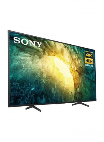 65-Inch 4K Ultra HD High Dynamic Range Smart Android TV KD65X7500H Black