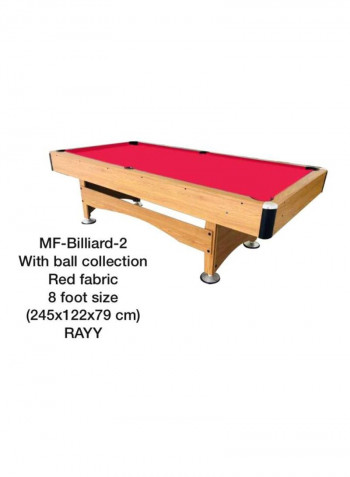 Billiard Pool Table 245x122x79centimeter