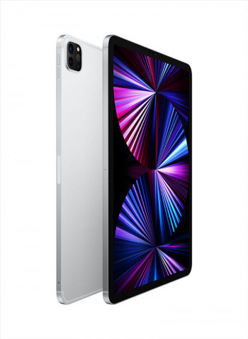 iPad Pro 2021 (3rd Generation) 11-Inch, M1 Chip, 128GB Wi-Fi Silver with Facetime - Middle East Version