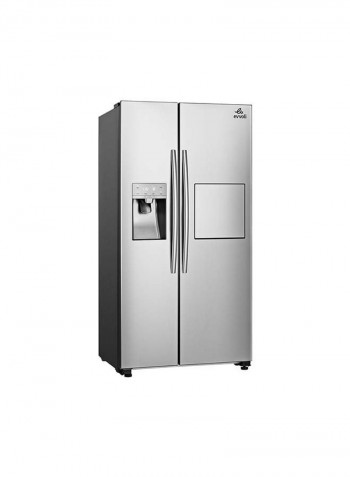 Side By Side Refrigerator With Ice maker And Water Dispenser 680L 585 l 437000 W EVRFH-S532HSS Silver