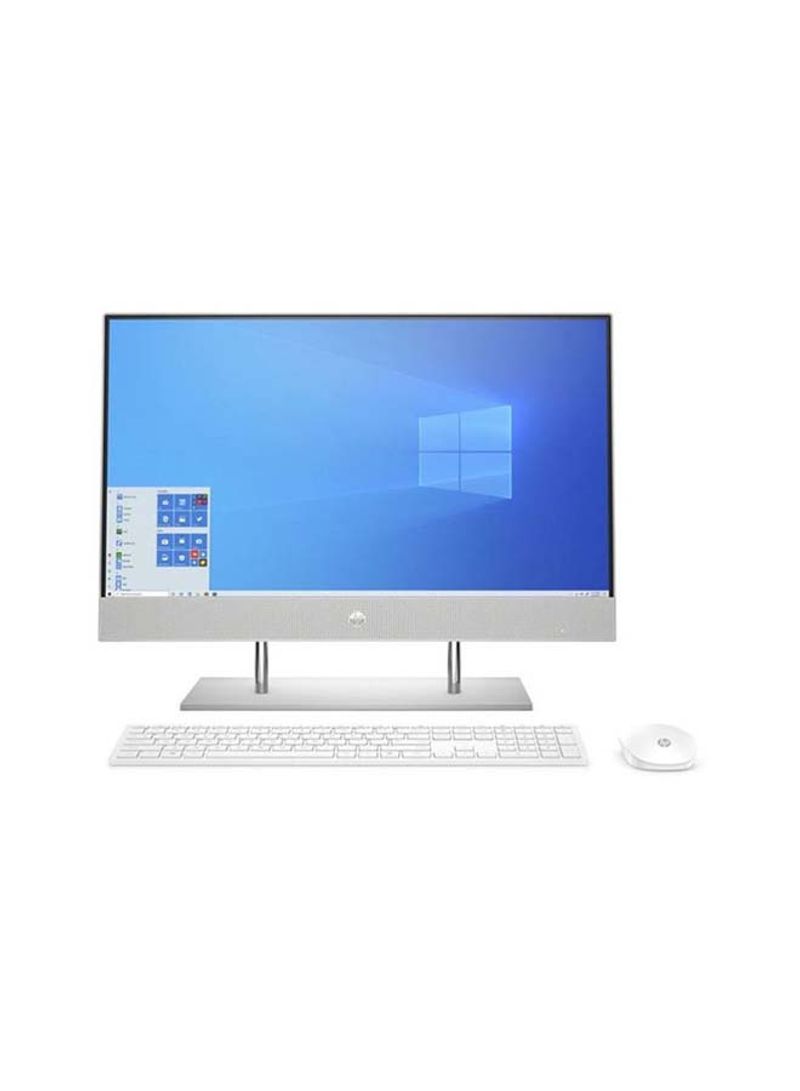24-DP0001NE All-In-One Desktop With 23.8 Inch FHD Display, Core i5-1035G1 Processor/8GB RAM/1TB HDD + 256GB SSD/2GB Nvidia GeForce MX330 Graphics Silver