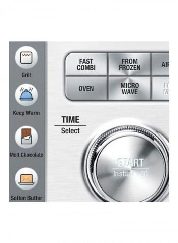 The Combi Wave 3 In 1 Microwave 32 l 1400 W BMO870BSS Brushed Stainless Steel