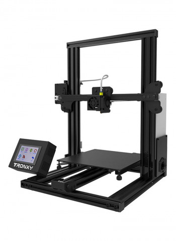 High Precision Desktop 3D Printer with Heatbed Touch Screen 220 x 220 x 210millimeter Black