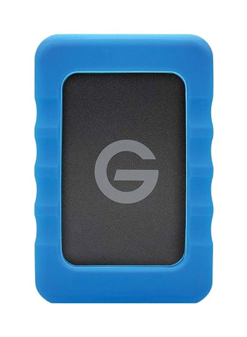 Portable External Hard Drive 2TB Blue/Black