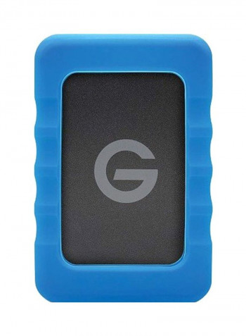 Portable External Hard Drive 2TB Blue/Black