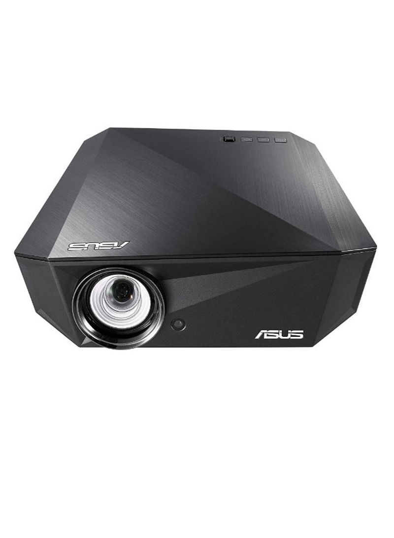 Portable Wireless LED Projector F1 Black