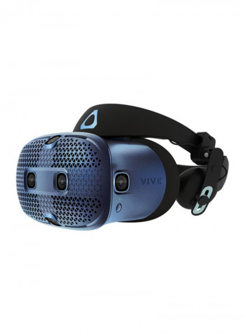 VIVE Cosmos VR Headset With Controllers Blue/Black
