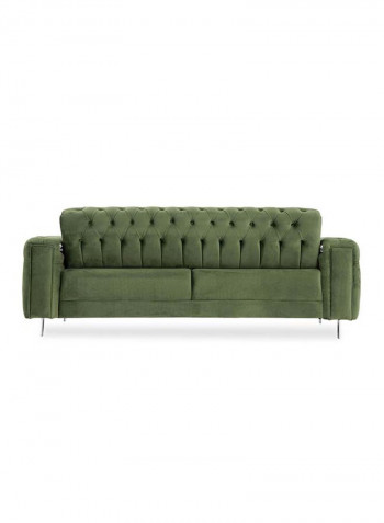 Floransa 3-Seater Sofa Green 230 x 98 x 85cm