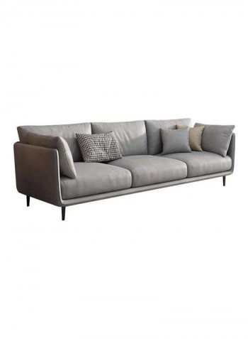 3 Seater Sofa Grey 220×95×70cm