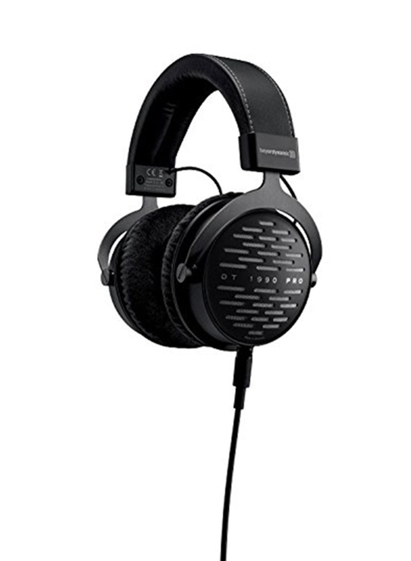 Pro Open Studio Over-Ear Headphones Black