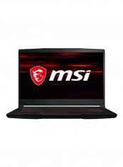 GF63 Gaming Laptop With 15.6-Inch Full HD Display, Core i5-10300H Processer/8GB RAM/256GB SSD/4GB Nvidia GeForce GTX 1650 Graphics Card Black
