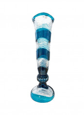 Poem Azure Flower Vase Blue/White/Black 53cm
