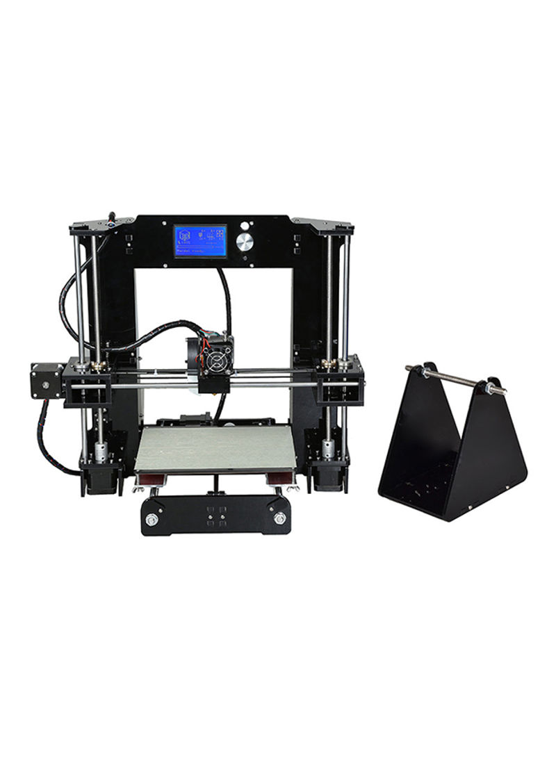 A6 High Precision Big Size Desktop 3D Printer Kit With SD Card 48 x 40 x 40centimeter Black