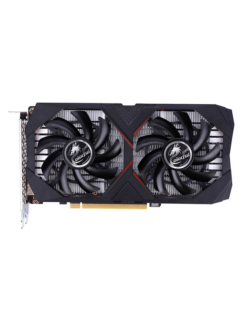 Dual Cooling Fan Graphic Card 4GB Black/Red