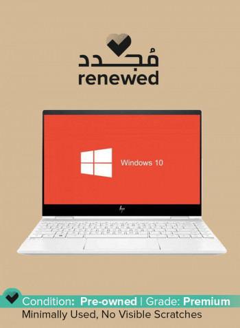 Renewed - Envy x360 13-AR Ryzen Convertible 2-In-1 Laptop With 13.3-Inch Touchscreen Display, AMD Ryzen7 Processor/3rd Gen/8GB RAM/256GB SSD/AMD Radeon Pro Graphics White
