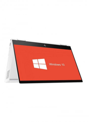 Renewed - Envy x360 13-AR Ryzen Convertible 2-In-1 Laptop With 13.3-Inch Touchscreen Display, AMD Ryzen7 Processor/3rd Gen/8GB RAM/256GB SSD/AMD Radeon Pro Graphics White