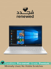Renewed - Pavilion 15-CS (2020) Home and Business Series Laptop With 15.6-Inch Touchscreen Display, Intel Core i5 Processor/10th Gen/12GB RAM/256GB SSD/Intel UHD Graphics Silver