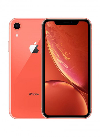 iPhone XR Dual SIM With FaceTime Coral 256GB 4G LTE