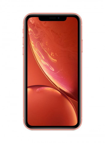 iPhone XR Dual SIM With FaceTime Coral 256GB 4G LTE