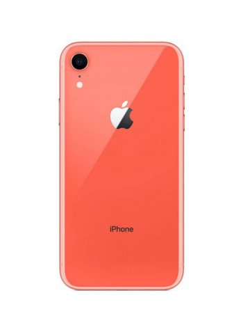 iPhone XR Dual SIM With FaceTime Coral 256GB 4G LTE