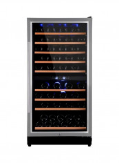 Dual Temperature Zone Beverage Cooler 225L TERBC76DZ Black/Silver