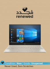 Renewed - Envy 13-ah0000ne Laptop With 13.3-Inch Display, Intel Core i5 Processor/8GB RAM/256GB SSD/Window 10 With English/Arabic Keyboard Gold