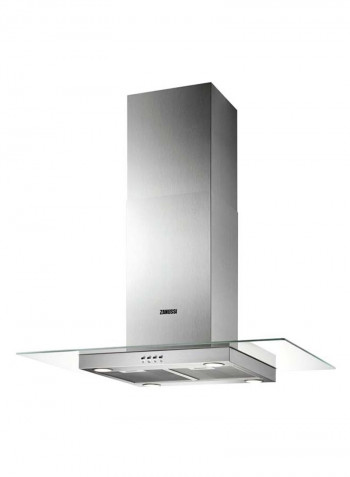 Chimney Hood Flat Glass ZHS92650XA Silver