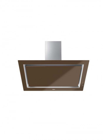 Dlv 98660 Tos Vertical Decorative Hood With Fresh Air Function In 90Cm 112930031 Brown/Grey
