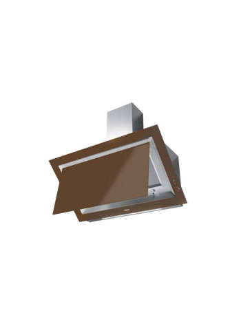 Dlv 98660 Tos Vertical Decorative Hood With Fresh Air Function In 90Cm 112930031 Brown/Grey