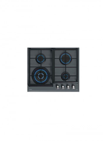 Gzc 64320 Gas On Glass Hob With Exactflame Function In 60 Cm Of Butane Gas 112570141 Grey
