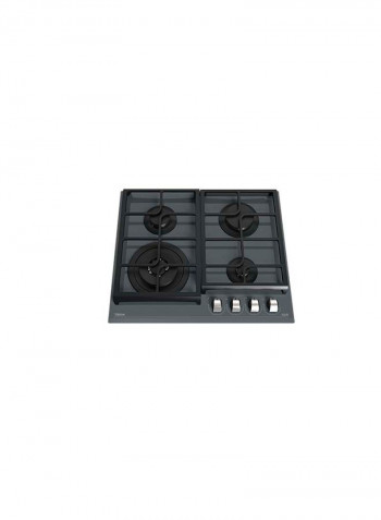 Gzc 64320 Gas On Glass Hob With Exactflame Function In 60 Cm Of Butane Gas 112570141 Grey