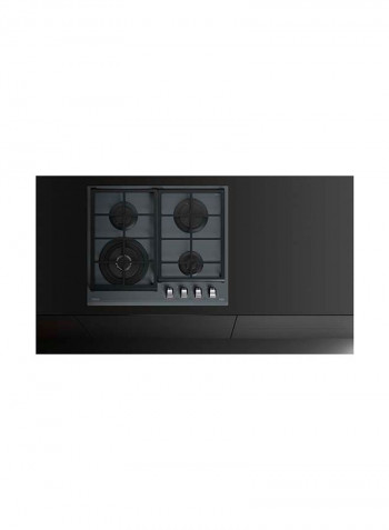 Gzc 64320 Gas On Glass Hob With Exactflame Function In 60 Cm Of Butane Gas 112570141 Grey