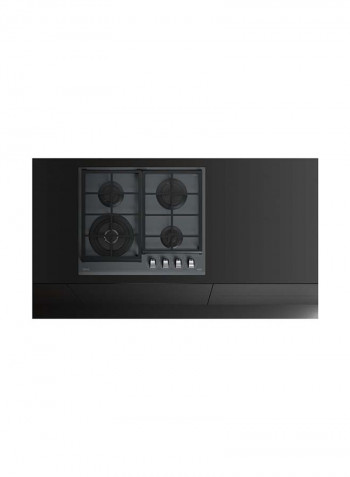 Gzc 64320 Gas On Glass Hob With Exactflame Function In 60 Cm Of Butane Gas 112570141 Grey
