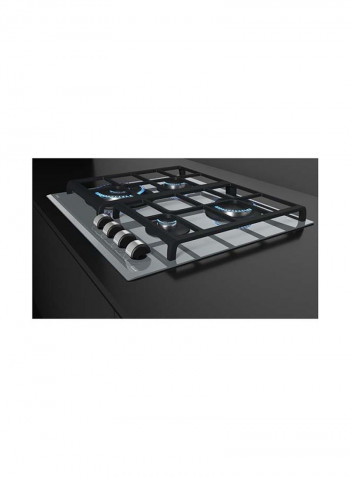 Gzc 64320 Gas On Glass Hob With Exactflame Function In 60 Cm Of Butane Gas 112570141 Grey