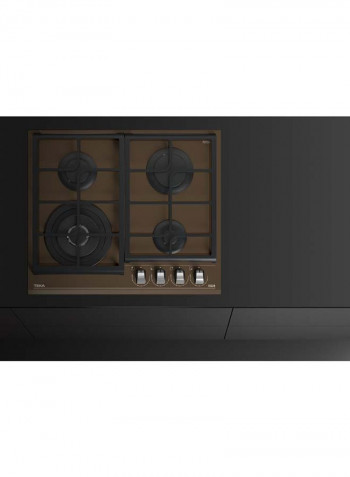 Gzc 64320 Gas On Glass Hob With Exactflame Function In 60 Cm Of Butane Gas 112570142 Brown