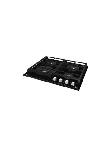 Gzc 64320 Wh Gas On Glass Hob With Exactflame Function In 60 Cm 112570140 White