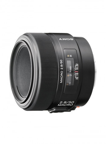 High Grade 50 mm f/2.8 Macro Lens For Sony Camera Black
