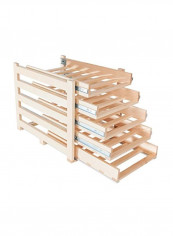 Wooden Sliding Beverage Rack Maple 22.25x16.12x18.25inch reviews Wooden Sliding Beverage Rack Maple 22.25x16.12x18.25inch