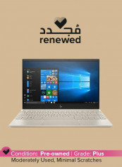 Renewed - Envy 13-ah0000ne Laptop With 13.3-Inch Display, Intel Core i5 Processor/8GB RAM/256GB SSD/Window 10 With English/Arabic Keyboard Gold