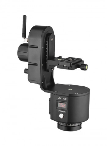Pack Of 8 Remote Control Electric Pan Tilt Head Kit Black
