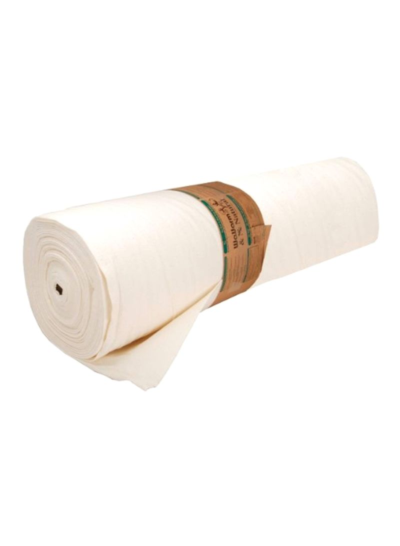 Warm and Natural Cotton Batting By The Yard White 40yard