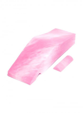 10-Piece Devon Frog Leg Positioner Pink/White 16x3x12inch